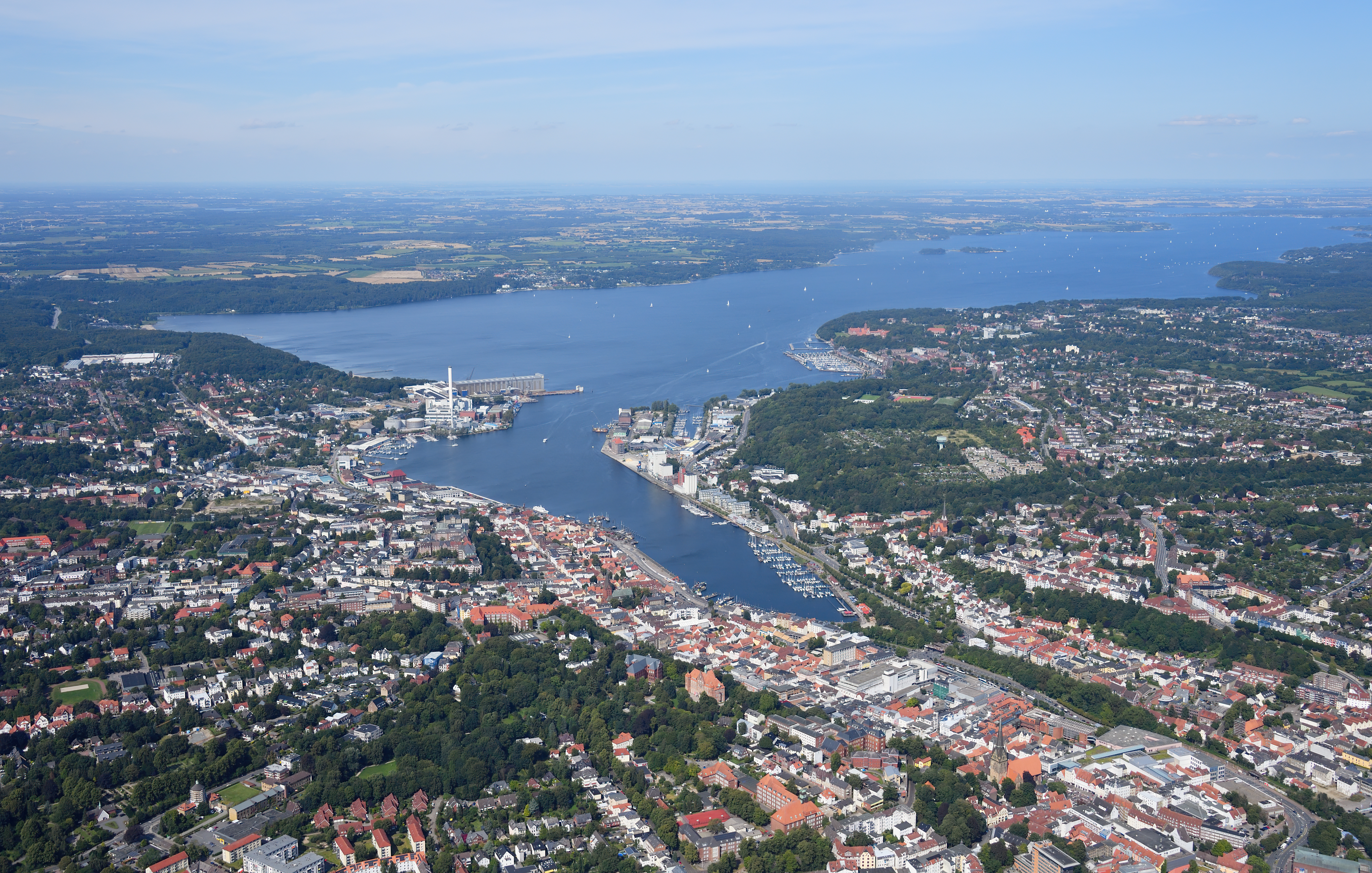 Flensburg von oben